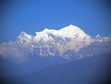 Kathmandu Flight To Pokhara 06 Langtang Lirung After Takeoff From Kathmandu At Midday